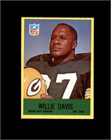 1967 Philadelphia #76 Willie Davis NRMT+