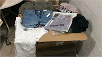 Huge Box Filled with NEW Women's Clothing K14E