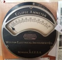 Weston Model 160 Eclipse Ammeter 9"