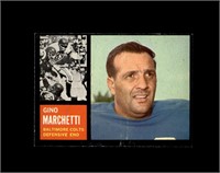 1962 Topps #8 Gino Marchetti EX to EX-MT+