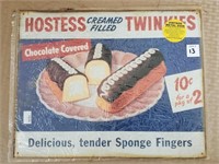 Hostess Creme Filled Twinkies Metal Sign