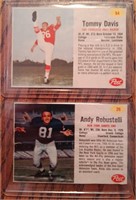 1962 Post Football Card Lot