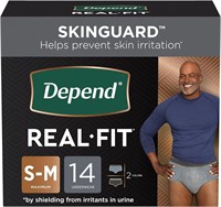 NEW Real Fit Adult Incontinence Underwear for Men