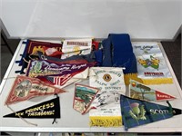 Box Lot Pennants & Flags