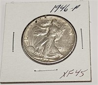 1946-P Walking Liberty Half Dollar Silver