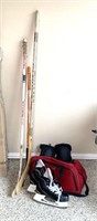 Bauer Hockey Skates, Pads & Sticks