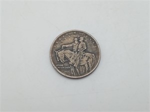 USA Silver 1/2 Dollar Stone Mountain Memorial 1925