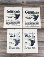 Welch's Grapelade Advertising Signs