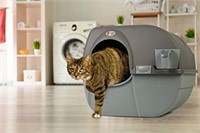 Omega Paw Roll 'n Clean Self Cleaning Litter Box,