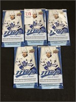 UPPER DECK MVP HOCKEY - LOT OF 5 SEALED PACKS