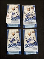 UPPER DECK MVP HOCKEY - LOT OF 4 PACKS