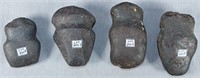 Four Full Grooved Hematite Axes