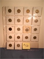 (18) Buffalo Nickels - (2) 1917, 19, 19s, 23s, 24,