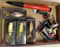 Lures: Flueger Supreme, Flueger Silk Cast 1953