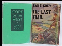 LOT OF TWO ZANE GREY BOOKS