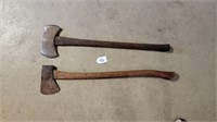 DOUBLE AND SINGLE SIDED AXE"S