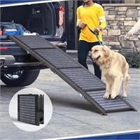 Pensun Dog Ramp For Car, 63" Foldable Pet Ramp