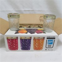 Ball Jelly Jars - 8 oz - 1 Case