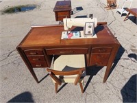 Sewing Machine Sears w/desk.