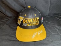 #17 Matt Kenseth Roush Dewalt Racing Leather Hat