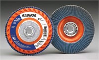 Radnor 4 1/2 x 5/8 - 11 40 Grit Zirconia Alumina F