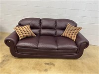Vinyl Leather Sofa