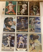 9-Barry Bonds  baseball cards