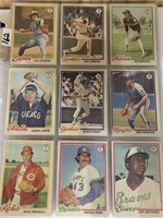 52- 1978 OPEE CHEE  baseball cards