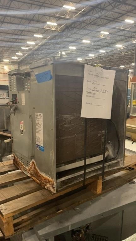 Ice machine condenser