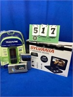 New Sylvania 7" Portable DVD Player & TracFone