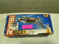 Ryobi 18 volt spiral saw, NIB, No battery