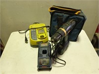 18 volt Ryobi drill, two chargers, works