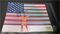 Hulk Hogan signed 8x10 photo COA