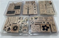 (5) Boxes of New & Used Art Ink Stamps