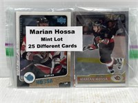 25 Marian Hossa hockey cards