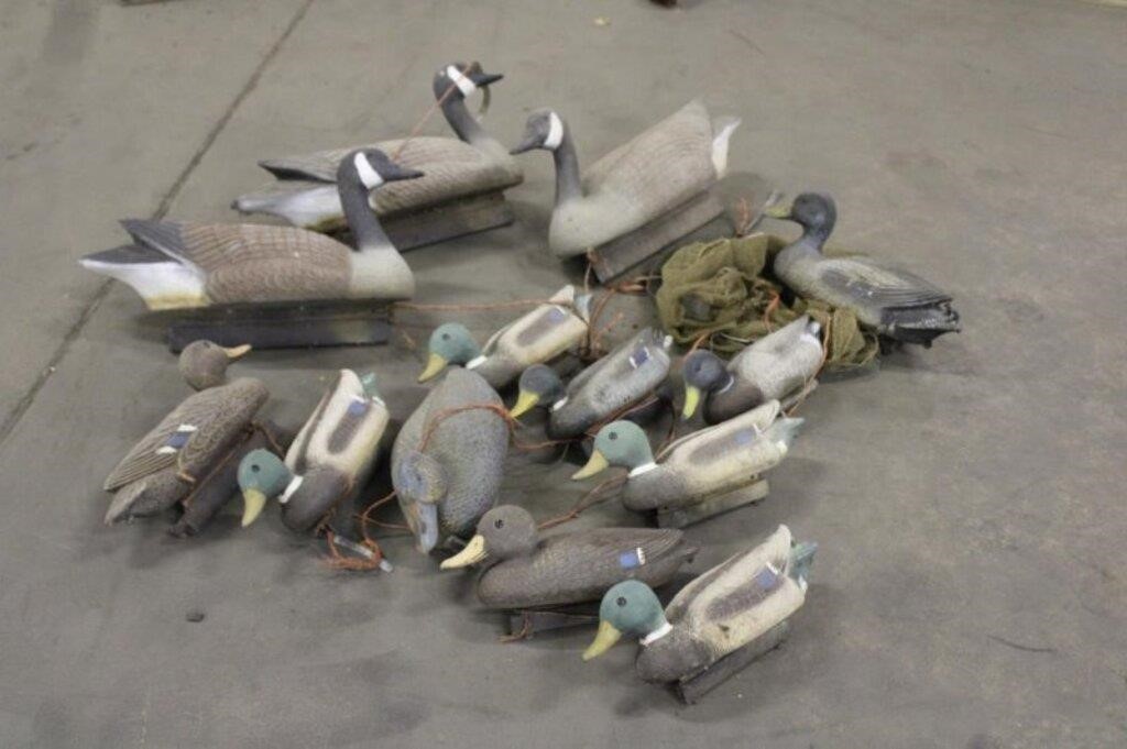 Goose & Mallard Decoys W/Weights