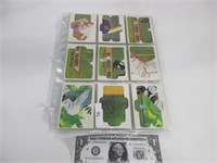 Vintage baseball puzzle cards