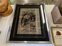 Pear's Soap Advertising Mirror