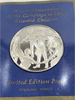 1974 Sterling Silver First Day Cover Coin