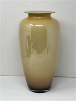 Tall Cased Glass Vase