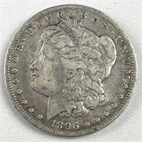 1896-O Morgan Silver Dollar, US $1 Coin