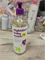 Nighttime baby wash