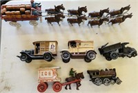 Group of Cast Iron Model Toys