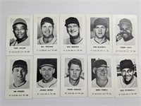 1970 Milton Bradley Baseball Card Lot