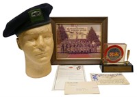 Gen.Wickham Airborne Beret, Photo, Pen Holder 1977