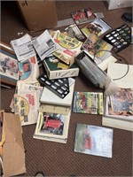 Big Box of Farm Magazines including Old Manuals