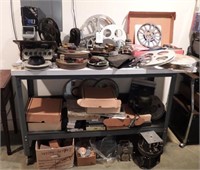 Large Qty of vintage Film reels and film