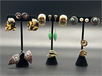 Selection of Costume Jewelry Earrings