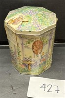 New Sutter Home Wintery Gazebo Tin Box Vintage