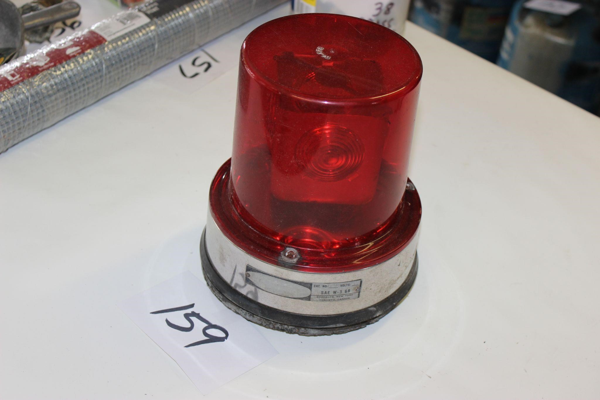 Red rotary light